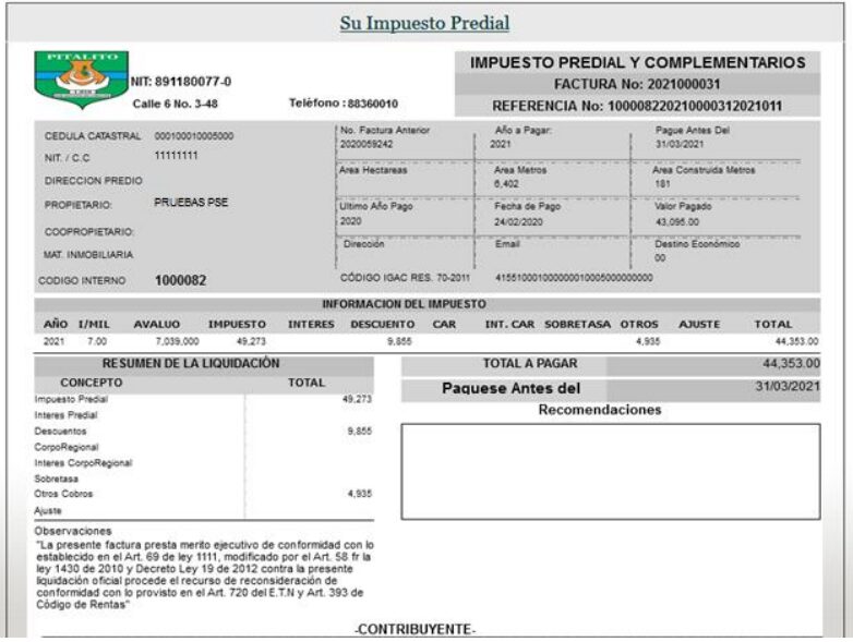 Factura-impuesto-predial-en-Pitalito