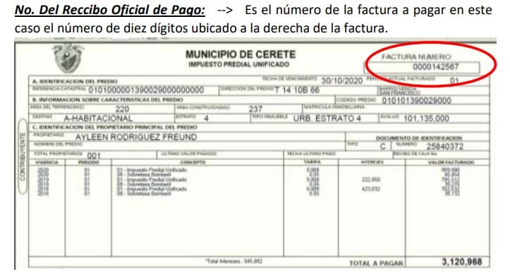 Recibo-oficial-de-pago-impuesto-predial-en-cerete