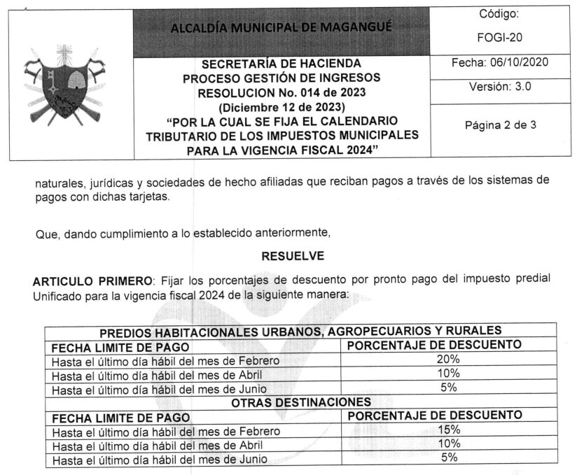 fechas-de-pago-predial-magangue